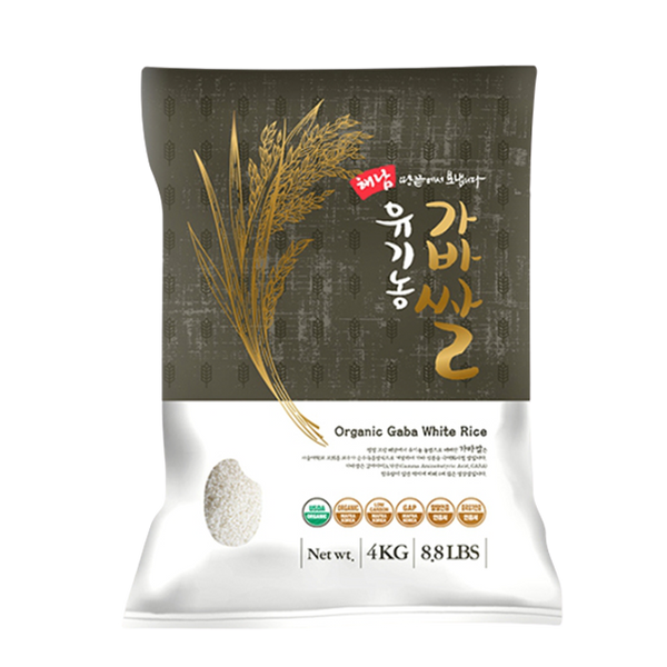 해남 유기농 가바쌀 4kg <br/> 1주문당 2개 한정<br/>도정일: 2024년 3월 7일