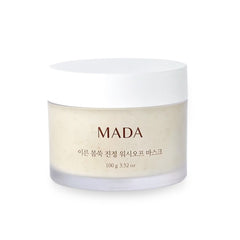 MADA - 이른 봄쑥 진정 워시오프 마스크 100g (비건 인증 화장품)