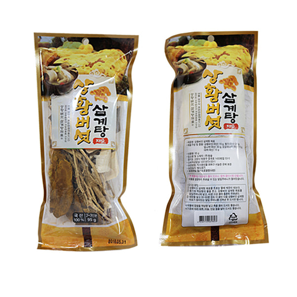 청솔 상황버섯 삼계탕 재료 95g(2~3인분)