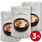 아워홈 - 버섯 된장찌개 400g (상온보관) X 3팩 유통기한: 2026년 10월 13일