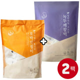 [무료별도배송][꽃마Fresh] 창억떡 호박인절미+녹두깨찰떡 (1kg_총2팩)