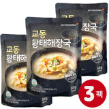 교동식품 -  황태해장국 500g (실온보관) X 3팩 유통기한: 2026년 11월 26일