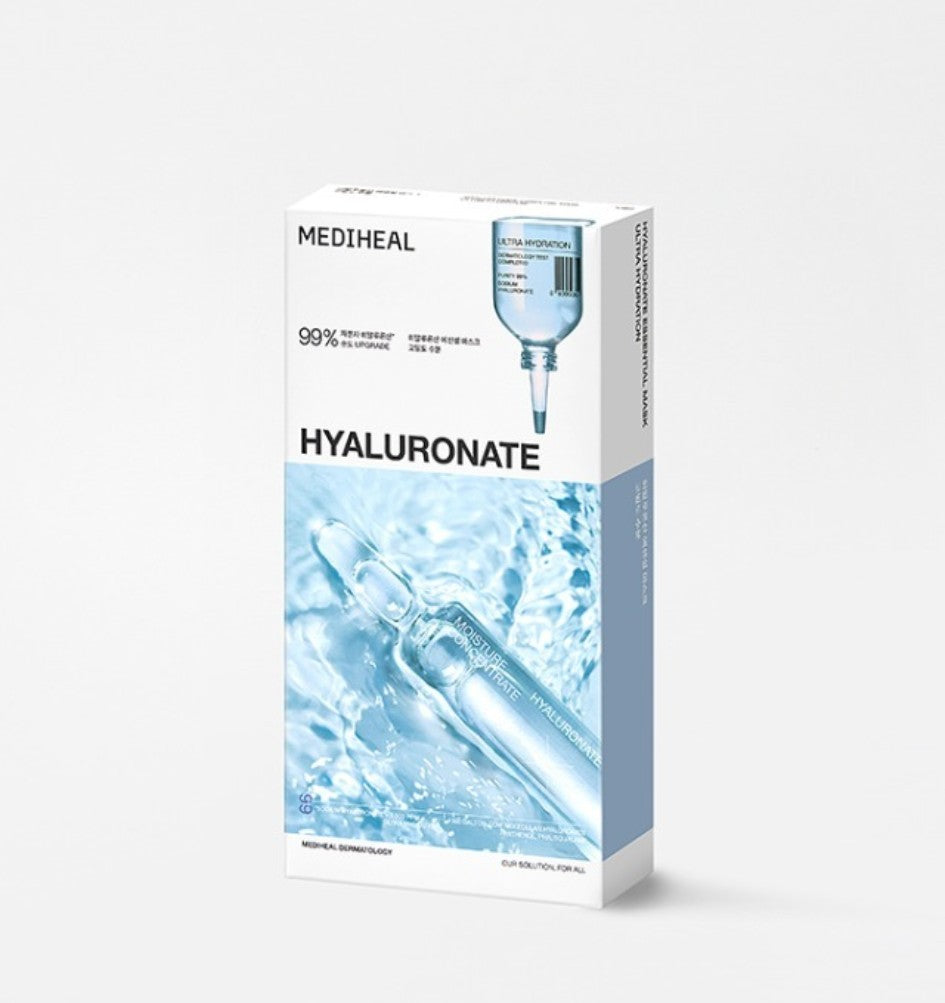 메디힐 - 히알루론산 에센셜 마스크 고밀도 수분 (10매)