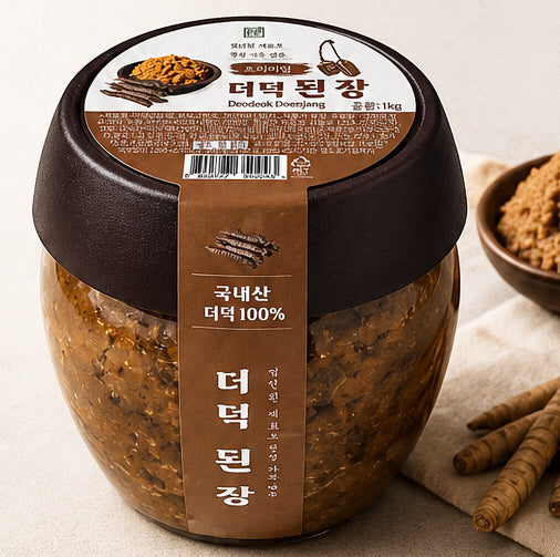 푸른디딤 - 프리미엄 더덕 된장 1kg
