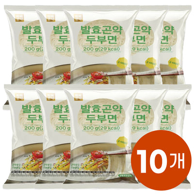 곤약닷컴 - 발효곤약 두부면 200g 1박스 (10개입)