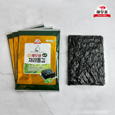 새우표 완도 녹차 재래돌김 전장 30g (5봉)