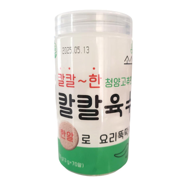 소스락 백년육수 - 칼칼육수 210g (70알)