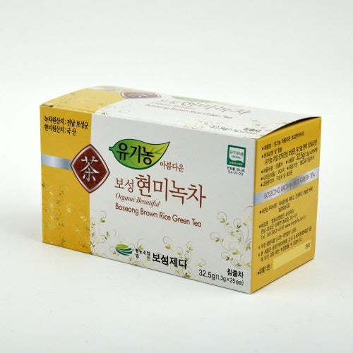 보성제다 - 유기농 아름다운 보성현미녹차 (1.3g X 25T)