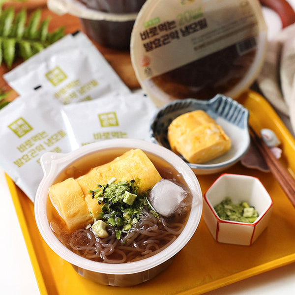 바로먹는 발효곤약 냉모밀 350g*4개입 (1박스)