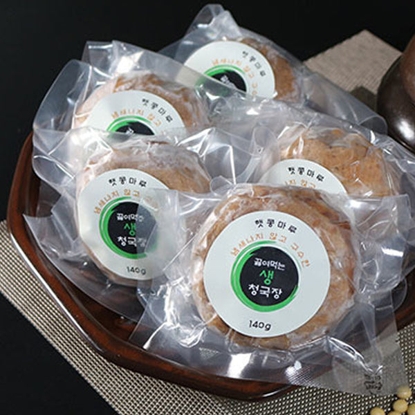 [무료별도배송][꽃마Fresh] 햇콩마루 끓여먹는 생 청국장(5개입) 2팩 세트