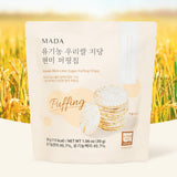MADA 유기농 우리쌀 저당 현미 퍼핑칩 오리지널 (30g) X 5봉
