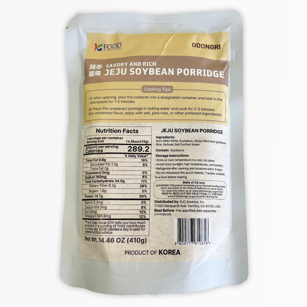 파주장단콩으로 만든 콩죽 410g