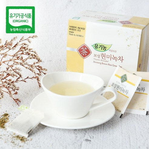 보성제다 - 유기농 아름다운 보성현미녹차 (1.3g X 25T)