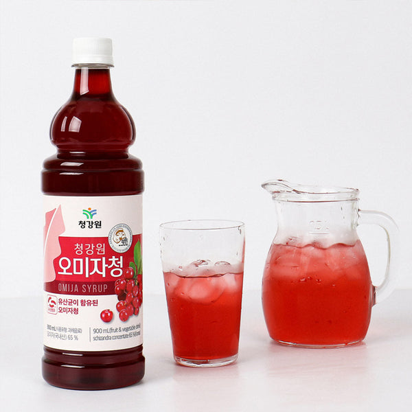 청강원 - 유산균 오미자청 900ml