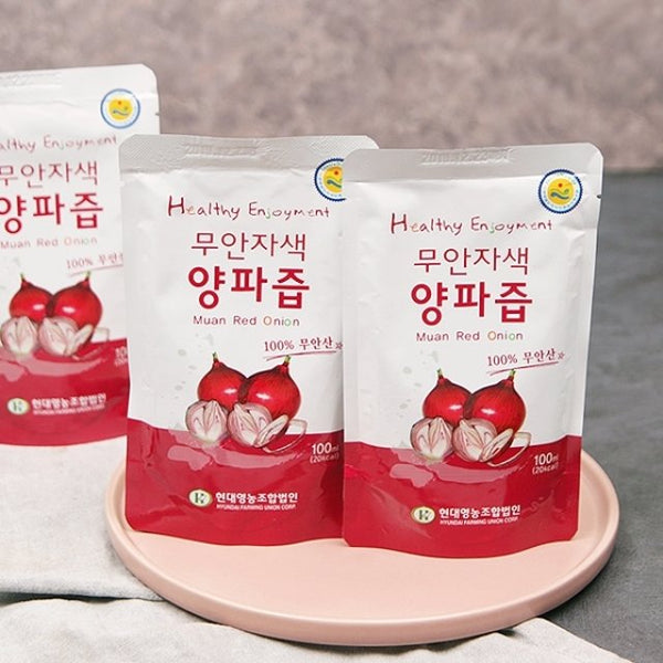 무안 자색 양파즙 (100ml x 30포) 유통기한:2025년 9월 17일