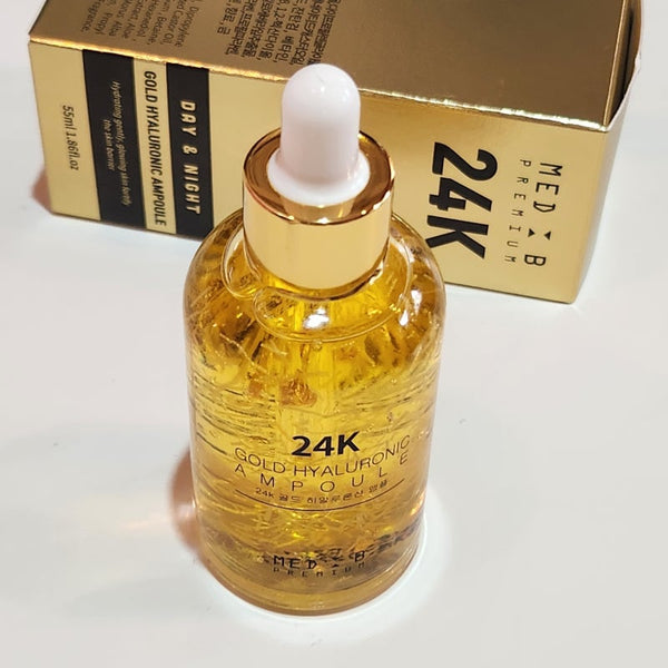 메드비 - 프리미엄 24K 골드 히알루론산 앰플