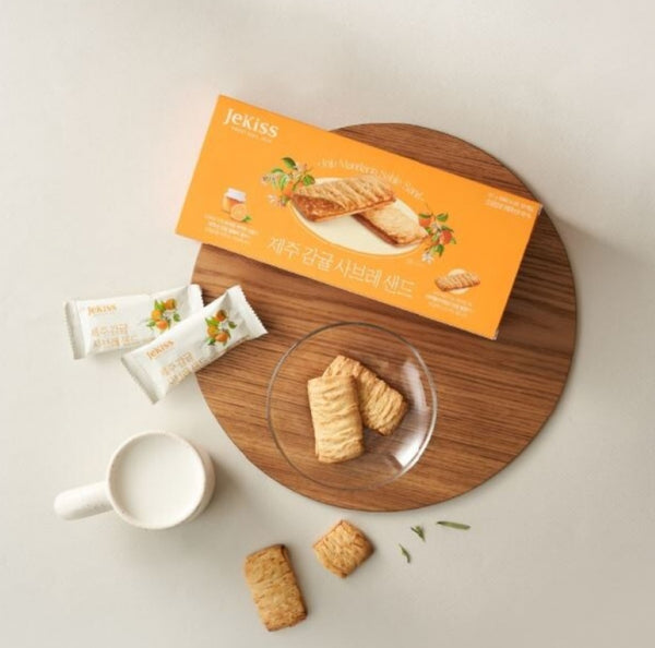 제주 감귤 사브레 샌드 (10개입)
