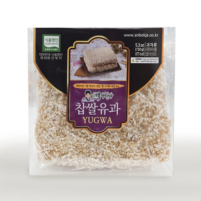 [안복자 한과] 찹쌀유과 150g 유통기한: 2026년 4월 8일
