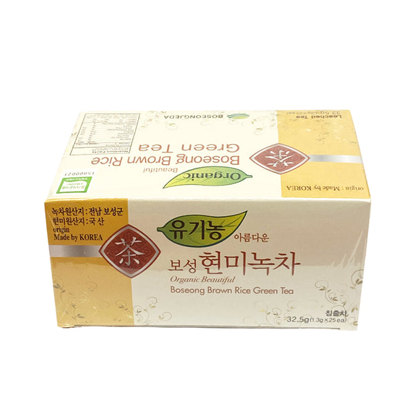 보성제다 - 유기농 아름다운 보성현미녹차 (1.3g X 25T)