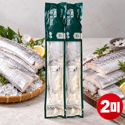 [무료별도배송][꽃마Fresh] 왕특대 제주 은갈치 400g x 2팩 유통기한: 2028년 6월 17일