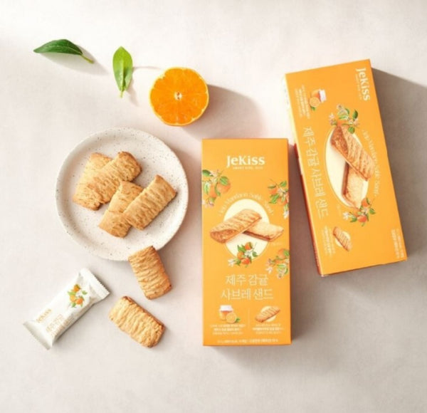 제주 감귤 사브레 샌드 (10개입)