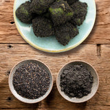 [무료별도배송][꽃마Fresh] 모시로만 찹쌀 인절미 2kg (콩&흑임자 - 총2팩)