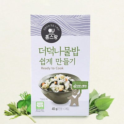 홈스랑 더덕나물밥 쉽게만들기 45g