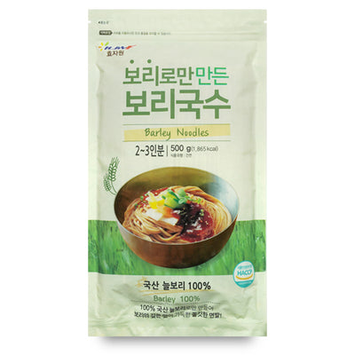 효자원 - 국산 보리로만 보리국수 500g 유통기한: 2028년 8월 20일
