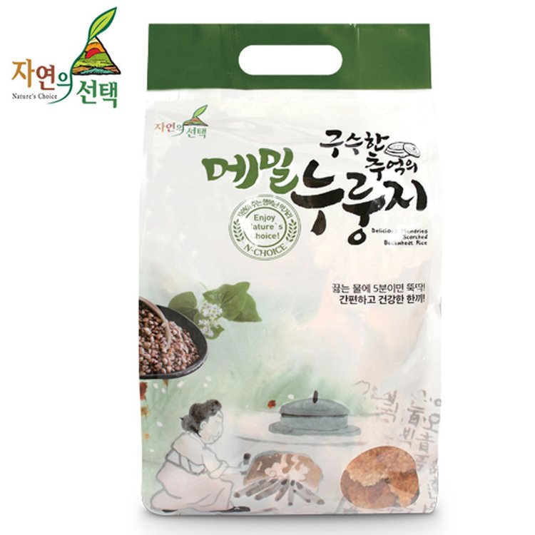 자연의선택 - 구수한 추억의 메밀누룽지 1kg