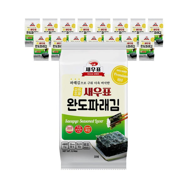 새우표 완도 파래 도시락김 (16봉)