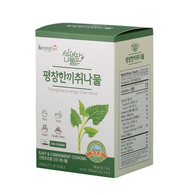 평창팜 - 평창 한끼취나물 50g (10g x 5봉)
