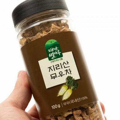 지리산 별마루 - 지리산 무우차 (100g) <br>유통기한 : 2025년 6월 13일