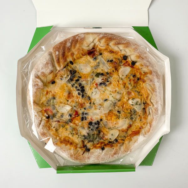 [꽃마Fresh][무료별도배송] 지리산 발효검은콩 쌀피자 675g (3개입) 3박스