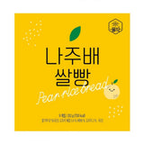 [꽃마Fresh] 레인보우팜 -  나주배 쌀빵 252g (1박스) 유통기한: 2026년 3월 11일