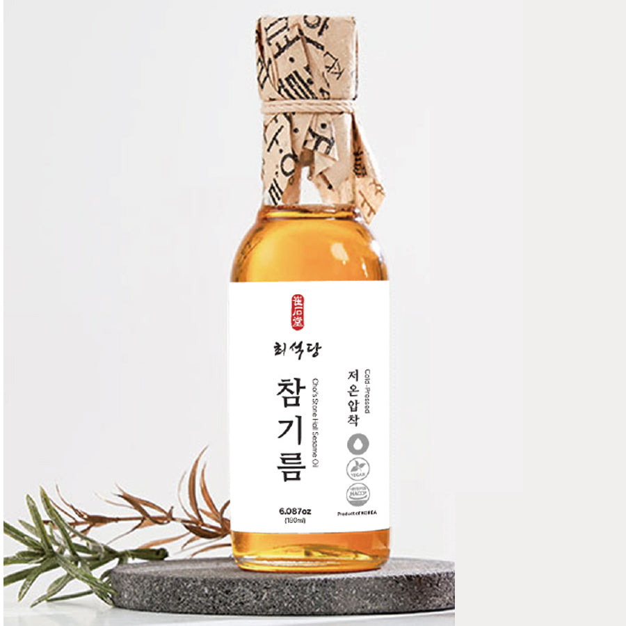 [최석당] 저온압착 참기름 180ml