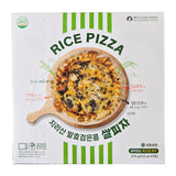 [꽃마Fresh] 지리산 발효검은콩 쌀피자 675g (3개입) 유통기한: 2027년 1월 16일