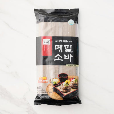 봉평촌 - 메밀소바 600g (소바용소스 포함) 유통기한: 2026년 8월 20일