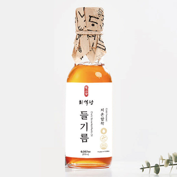 [최석당] 저온압착 들기름 180ml