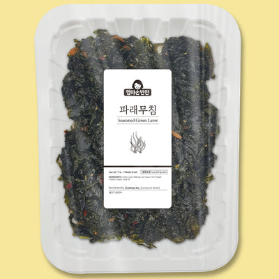 [꽃마Fresh] 맛깔난 밑반찬 파래무침(1LB X 1팩)