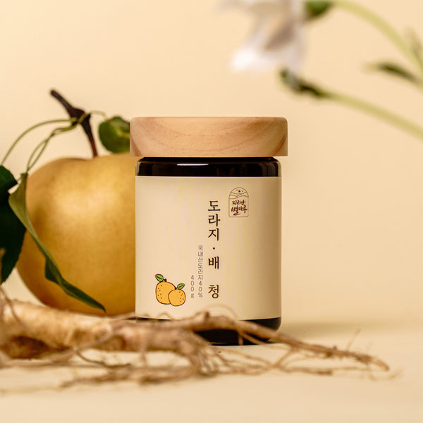 지리산 별마루 도라지 배 청 400g