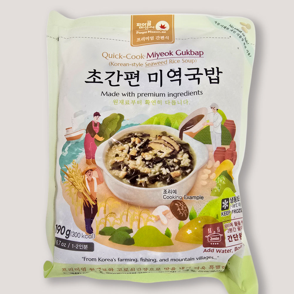 [꽃마Fresh] 피아골 미선씨 초간편 미역국밥 190g