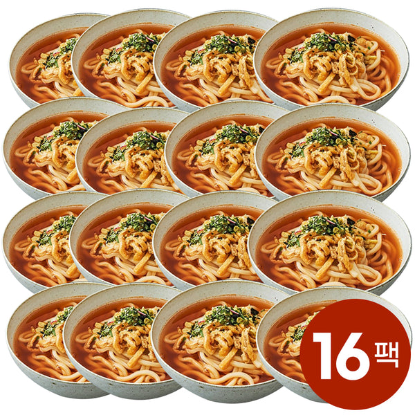 [꽃마Fresh] [컬리] 더플랜 목련 고추어묵 우동 16팩