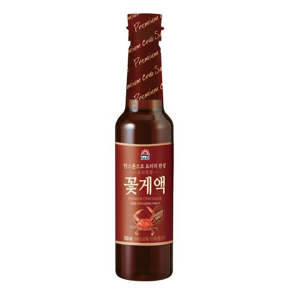 사조 - 프리미엄 꽃게액 550ml