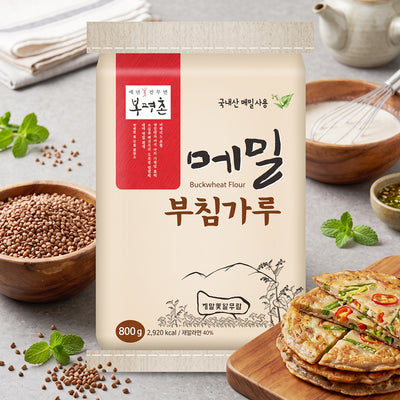봉평촌 - 메밀부침가루 800g 유통기한: 2026년 9월 24일