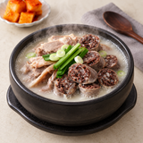 [무료별도배송] [꽃마Fresh] 뜨끈한 순대국 정식 세트 (순대2팩+설렁탕2인분)