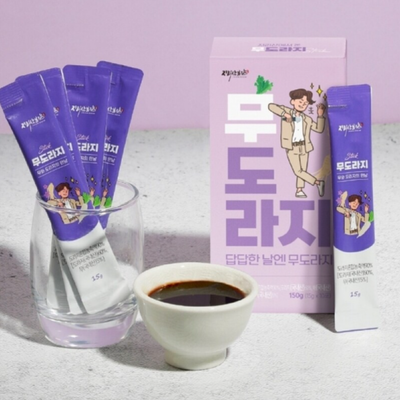 지리산보감 - 무도라지청 15ml x 10스틱 </br> 유통기한 : 2024년 11월 5일