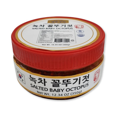 [꽃마Fresh] 제주 녹차 꼴뚜기젓 (350g)