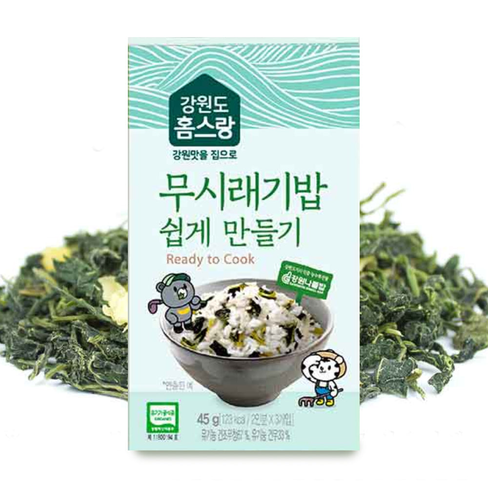 홈스랑 무시래기밥 쉽게만들기 45g 유통기한: 2026년 4월 15일