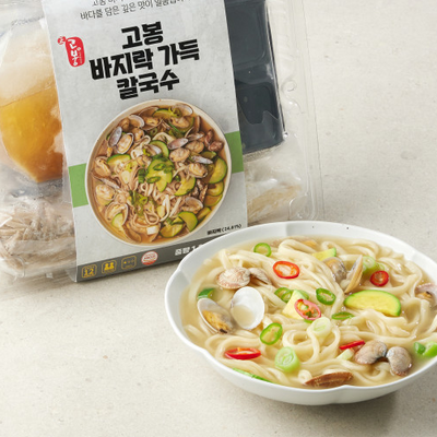 [꽃마Fresh] 고봉 바지락 가득 칼국수 (1,330g)