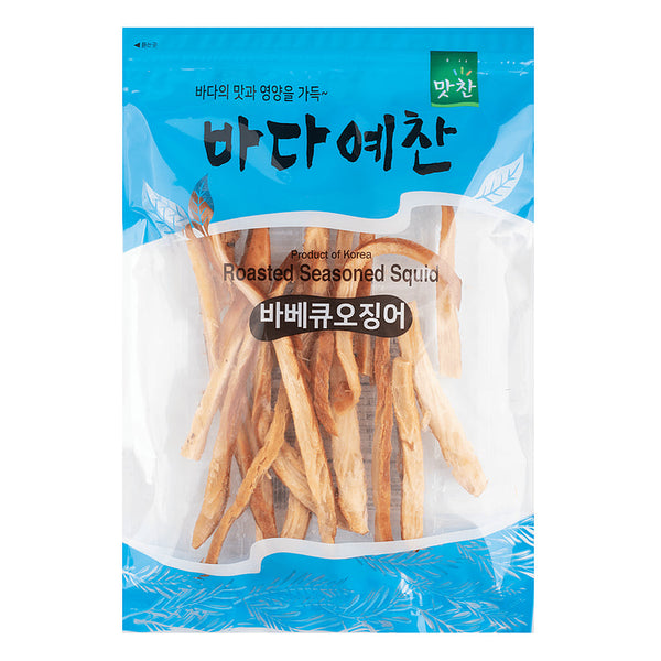 맛찬 - 바다예찬 바베큐 오징어 (160g)